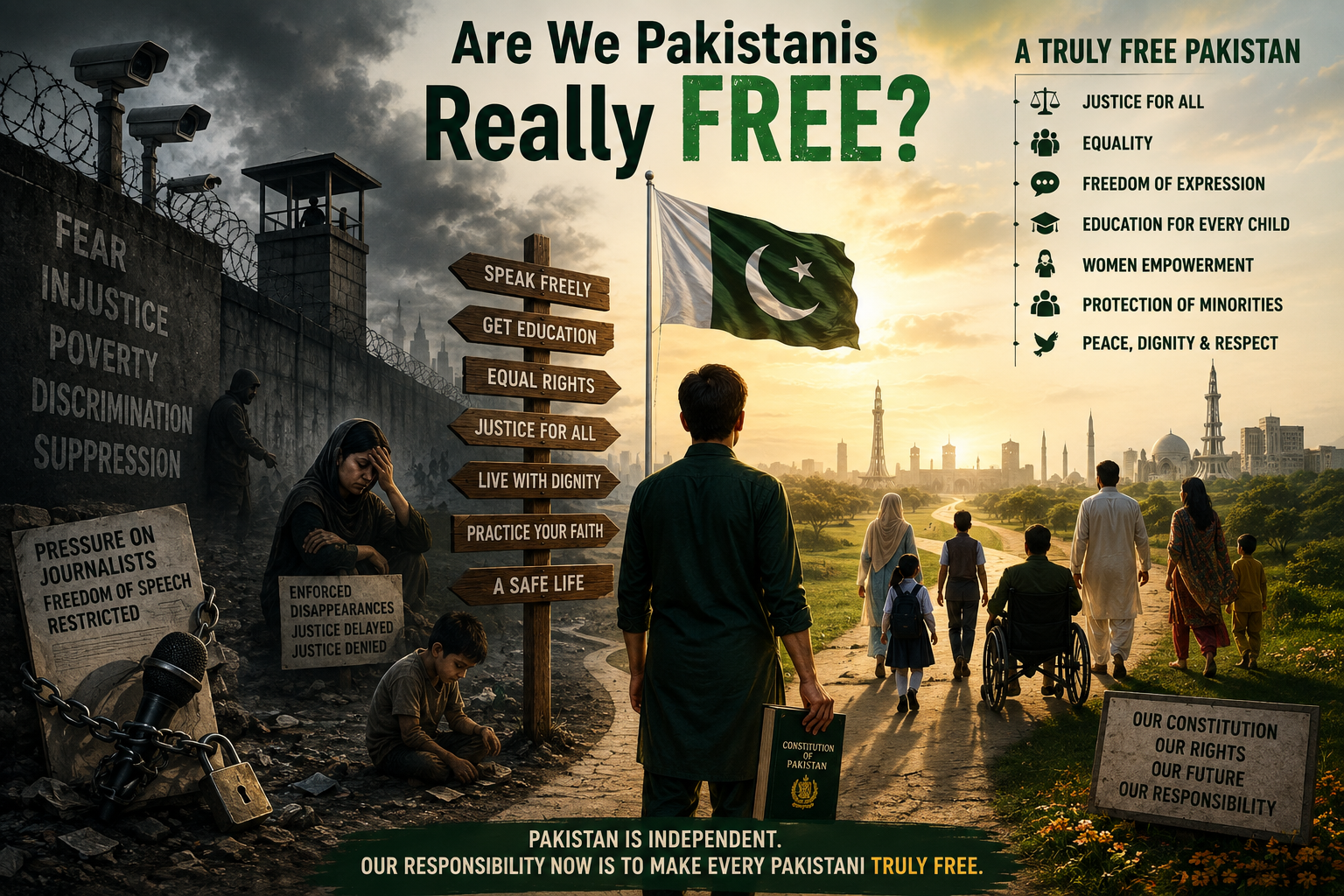 Are We Pakistanis Really Free?
